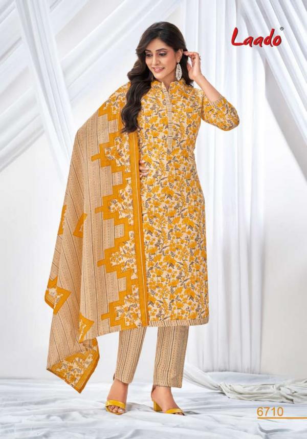 Laado Vol-67 Cotton Designer Exclusive Patiyala Dress Material